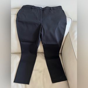 Loft The Skinny Pant Petite Black Pants